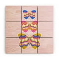 thumbnail image 1 of Society6 SunshineCanteen Berkeley Butterflies Wood Wall Mural 5' x 5', 1 of 1