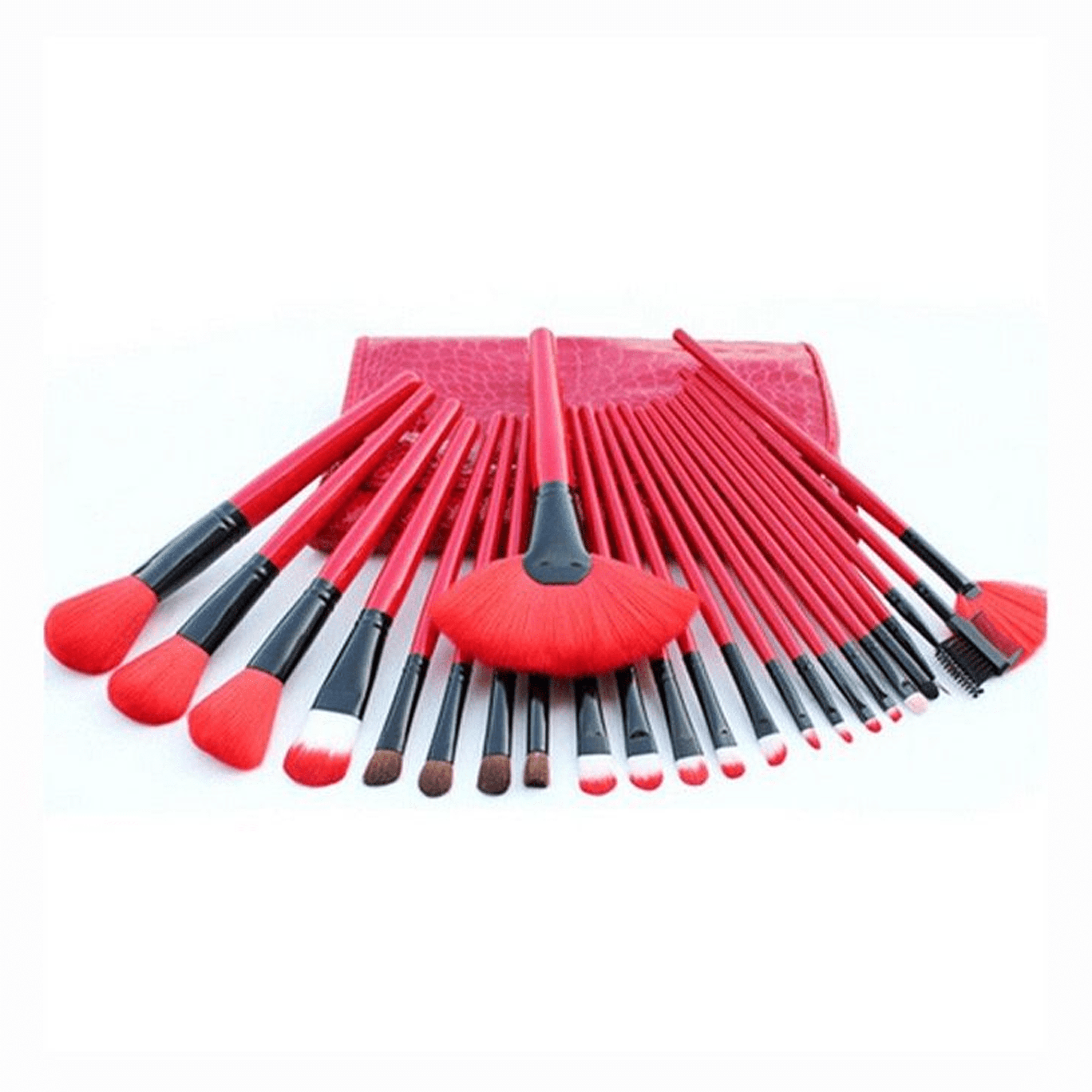 My Brush Set 24 Piece Royal Red Make Up Brush Set Walmart Canada