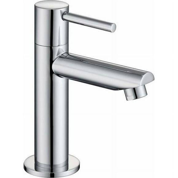 Luxury Bathroom Tap, Durable Ceramic Disc Cartridge Faucet, Easy Maintenance Chrome Finish Bathroom Sink Faucet, 90° Lift Handle for Garages Bathrooms Guest Rooms, Soft and Rich Water Quality
