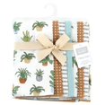 thumbnail image 2 of Hudson Baby Cotton Flannel Burp Cloths, Plants 7 Pack, One Size, 2 of 6