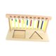 thumbnail image 2 of Percha Montessori para escaleras de cuentas de colores, aprendizaje preescolar, con cuentas, juguete matemático 11 a 20, 2 of 9