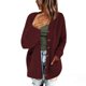 thumbnail image 1 of Suéter abrigo mujer casual talla grande suéter bolsillos ropa exterior botones cárdigan abrigo mujer abrigo, 1 of 8