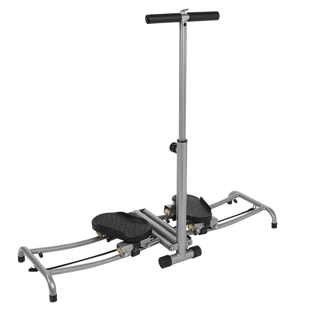 Tebru Leg Exercise Machine, Stepper Machine,Foldable Leg Cardio Exercise Stepper Trainer Machine