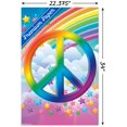 thumbnail image 3 of Peace Sign - Rainbows Wall Poster, 22.375" x 34", 3 of 4