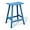 Pacific Blue, variant on YYEAN 24" Height Outdoor Bar Stools, All-Weather Bar Stools, Adirondack Poly Patio Bar Stool for Patio, Deck, Kitchen Counter and GardenNavy Blue