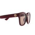 thumbnail image 5 of Gucci Women's 54mm Sunglasses, Red, 5 of 6