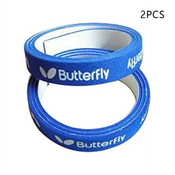 2pcs Table Tennis Racket Edge Band Accessories Ping Pong Bat Pr Blue
