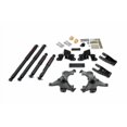 thumbnail image 1 of Bell Tech Lowering Kit 690 2 Inch Front 4 Inch Rear Drop; Shock Absorbers Not Included; With Drop Spindle Set And Shackle And Hanger Kit, 1 of 4