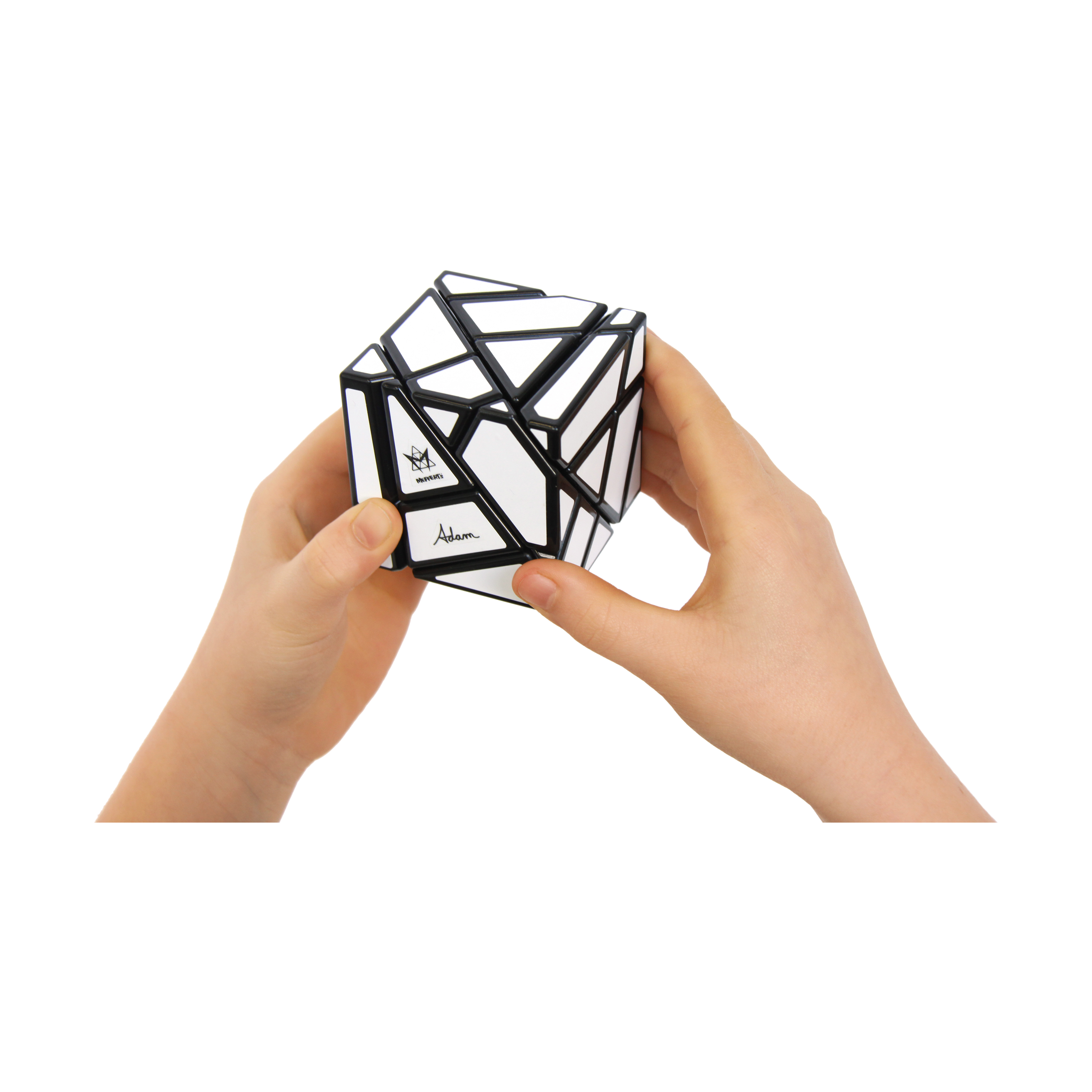 Mini Ghost Cube – Portachiavi Puzzle Meffert's, Gioco Di Logica In Plastica Riciclata