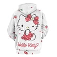 thumbnail image 3 of HELLO KITTY Hoodie with Pocket Anime for Men Women Couple Gift, 3 of 7