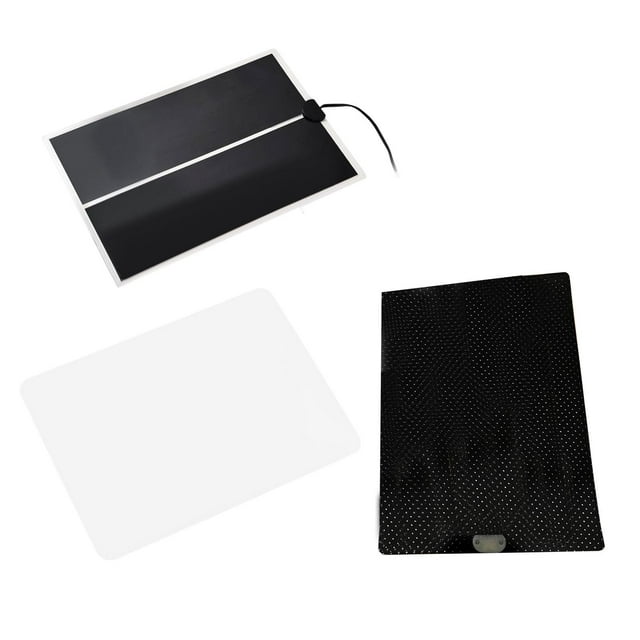 Almohadilla térmica de resina,Estera de calentamiento de resina epoxi para Art Resin Fast,Almohadilla térmica de resina con termostato de pantalla digital,Alfombrilla de secador de resina