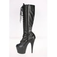 thumbnail image 3 of ADORE-2023, 7 " Heel 2 3/4 " Platform Lace-Up Boot, 3 of 5