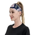 thumbnail image 4 of Wukai Rose Flowers Sports sweatband,Men & Women Sweatband Headband for Running, Cross Training, Racquetball, Working Out, 4 of 7