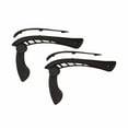 thumbnail image 3 of 2x Universal Office Chair Armrest Linkage Armrest Lightweight Handrail Furniture 5 Holes, 3 of 8