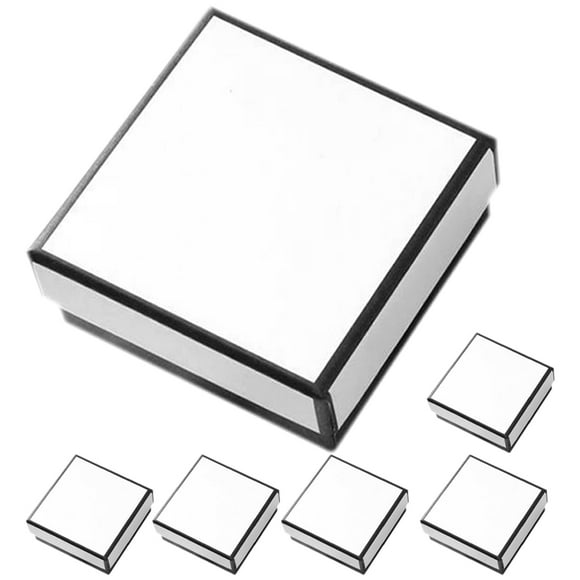 SHOWERORO 6Ud Estuche Compacto Para Joyería Con Espacio Para Anillos Pendientes Y Collares