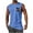 Light Blue, variant on Alkepwun Summer Tank Tops for Men - Palm Tree Print Crewneck Tops - Casual Sleeveless Tees - Graphic Beach Muscle Shirts