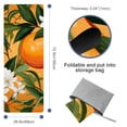 thumbnail image 4 of Tangerine Yoga Mat Towel with Storage Bag, 72.8"x26.8", Ideal for Yoga, Pilates, Fitness - Yoga Blankets,Gym Towel, 4 of 6