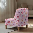 thumbnail image 5 of HELLHERO Comfortable Elastic Bottom Armless Accent Chair Washable Cover for Armless Chair, Armless Accent Chair Protector Easter Egg Daisy Pattern, 5 of 8