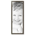 thumbnail image 2 of ArtToFrames 17" x 49" Muted Silver Picture Frame, 17x49 inch Silver Wood Poster Frame (WOM-4626),  Pack, 2 of 8