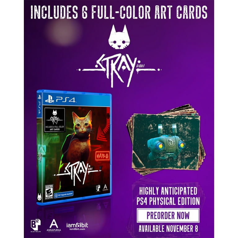 Stray, PlayStation 4, Skybound, 811949035585 - Walmart.com Stray, PlayStation 4, Skybound, 811949035585 - Walmart.com