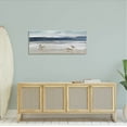 thumbnail image 2 of Stupell Industries Sandpipers Grazing Sea Shore Painting Gallery Wrapped Canvas Print Wall Art, Design by Sally Swatland, 2 of 7