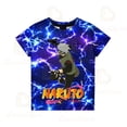 thumbnail image 1 of Anime Naruto Summer T Shirt Boys Cartoon Cute Tee Shirt Short Sleeve Hatake Kakashi Man Women Children Tshirts Tee TopsAdults 4XL(80-90kg) Gao Jinjia LED, 1 of 2