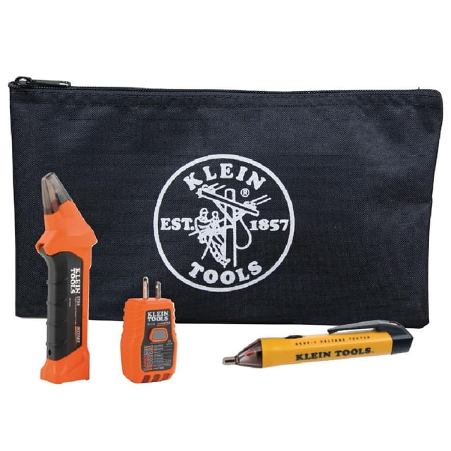 Kit de disyuntores Klein Tools 80064 con GFCI Finder, 3 unidades