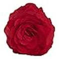 thumbnail image 3 of SARO FT095.R13R 13 Po Ronde Circulaire Fleur Multicolore Coussin Décoratif - Rose, 3 of 4