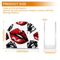 thumbnail image 3 of Lips Napkin Holder for Table Clear Napkin Stand Paper Holder Acrylic Organizer Dispenser Napkins for Dinner Kitchen Restaurant Room, 3 of 8