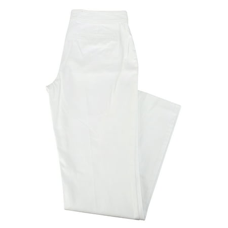 White Cotton Pants - Ralph Lauren Green Label Womens Casual Pants Size 4P White Cotton