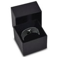 thumbnail image 3 of Tungsten Falcon Eagle Bird Band Ring 8mm Men Women Comfort Fit Black Beveled Edge Brushed Polished, 3 of 4