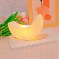 thumbnail image 5 of 2 PCS Crescent Moon Night Light - Modern Minimalist Bedside Lamp, Battery Powered Touch LED Light for Desk, Shelf, Wall Decor, Soft Glow Ambient Lighting for Bedroom & Home, 5 of 7