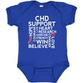 thumbnail image 3 of Inktastic CHD Awareness Month Boys or Girls Baby Bodysuit, 3 of 5