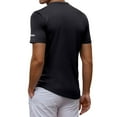 thumbnail image 3 of Mens T-Shirts Pack Red V Neck Men's Short Sleeve Performance T-Shirts for Daily Sports and Casual Wear Athletic Comfortable Fit Tops, 3 of 9