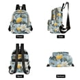 thumbnail image 4 of FORMRS Mini Backpack Purse for Women Travel Daypack Casual Shoulder Bag, Lemon Pattern, 4 of 7