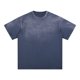 thumbnail image 1 of Tops para hombre, blusas y camisas de manga corta con cuello redondo para hombre, camisetas casuales con cuello redondo, deportivas, degradadas y desgastadas para hombre, blusas de licra para hombre, 1 of 4