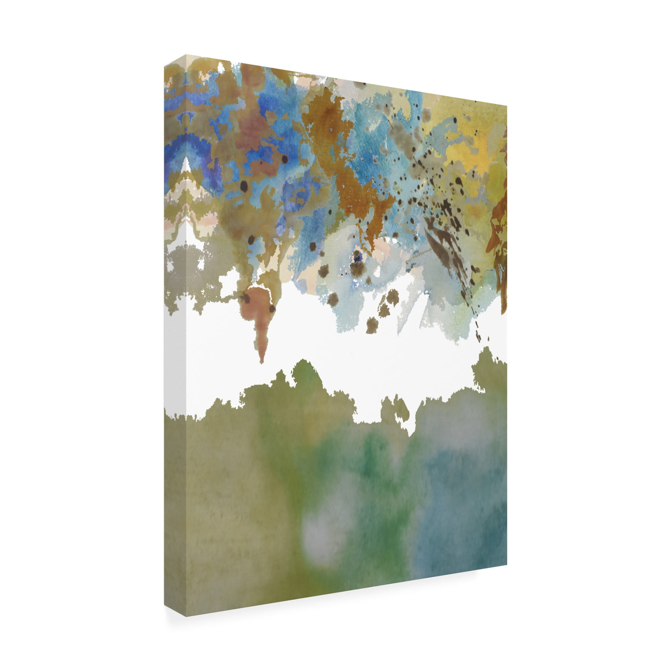 Canvas Wall Art - Maliq 'Rhapsody Of The Clouds 1' Wall Art for Living Room, Bedroom, or Office Décor by Trademark Fine Art - 14 x 19 Inches