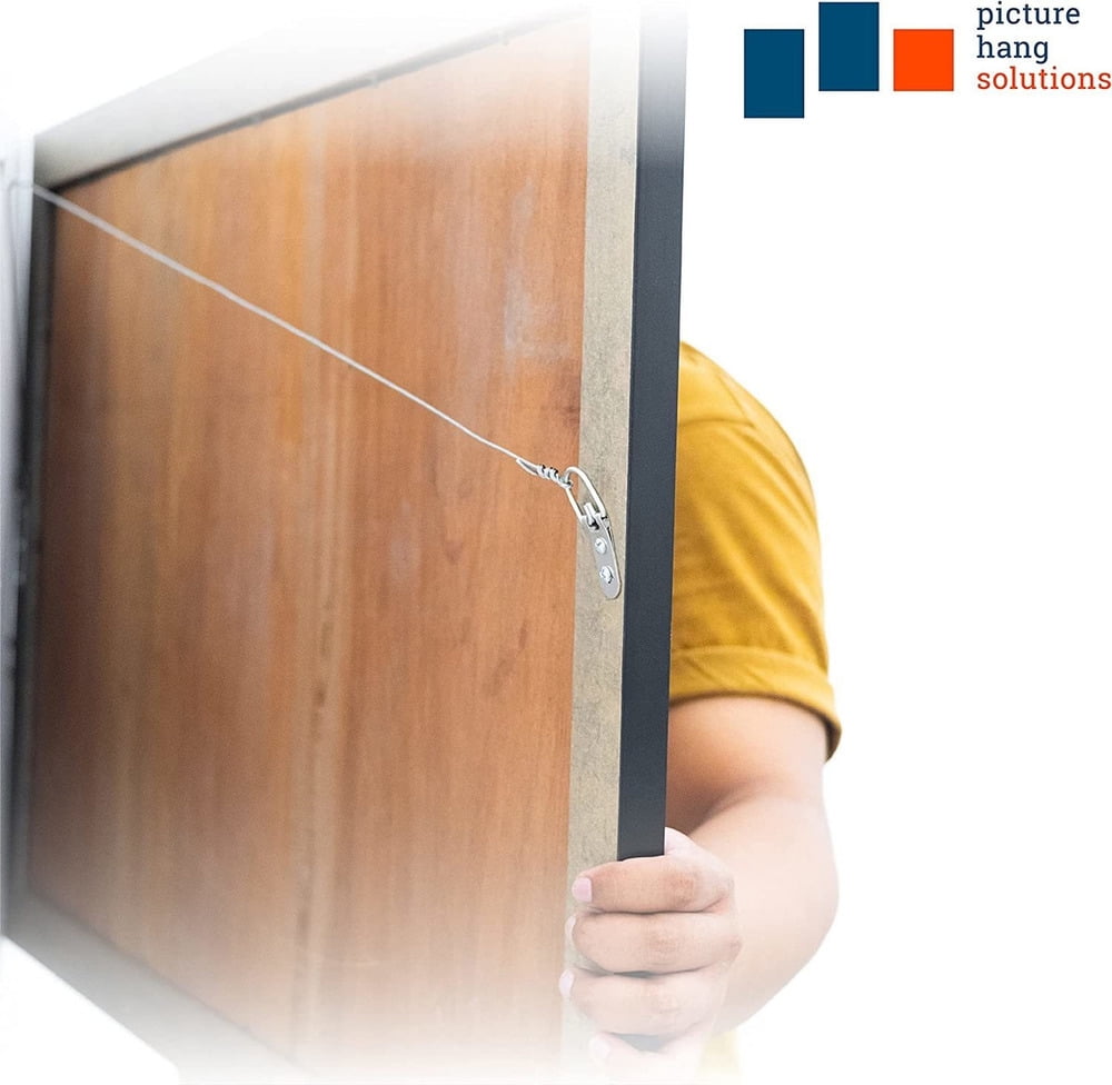 Applicable to 50 Pieces Heavy Duty D-Ring Picture Hangers