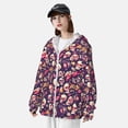 thumbnail image 3 of Balery music Skull record Guitar Sudadera ligera de manga larga con capucha y protección solar UPF 50+ para hombre y mujer, ideal para pesca y running-Medium, 3 of 7