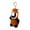 Bear, variant on Cute Penguin Backpack Charm Plush Keychain Decor for Bags Wallets Car Keys Home Decoration Accessories(Gray)