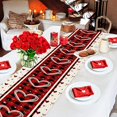 thumbnail image 6 of Niviy Gifts for Mom Plaid Love Hearts Valentines Table Runner 13 x 72 Inch, Wedding Seasonal Holiday Anniversary Decoration for Indoor Home Party, 6 of 6