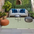 thumbnail image 2 of Sage Green Burlap Texture Outdoor Rug for Patio/Deck/Porch, Non-Slip Large Area Rug 5 x 7 Ft, Farmhouse Vintage Sage Green Indoor Outdoor Rugs Washable Area Rugs, Reversible Camping Rug Carpet Runner, 2 of 8