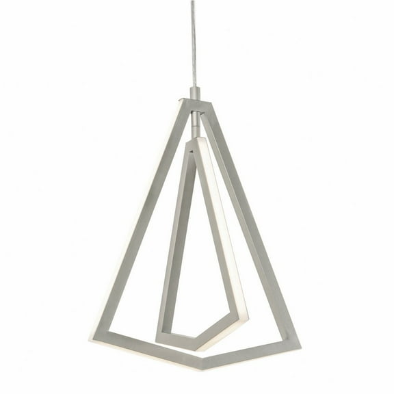 AFX Gianna 15" Pendant Satin Nickel Satin N/A