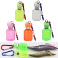 thumbnail image 4 of 5 Pcs Jig Hook Covers Protector with Carabiner for Egi Fishing Lure & Wood Shrimp, 4 of 4