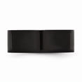 thumbnail image 3 of Stainless Steel 8mm Black Ip-Plated Polished Flat Band (Size 9.5) Made In China sr327-9.5, 3 of 4