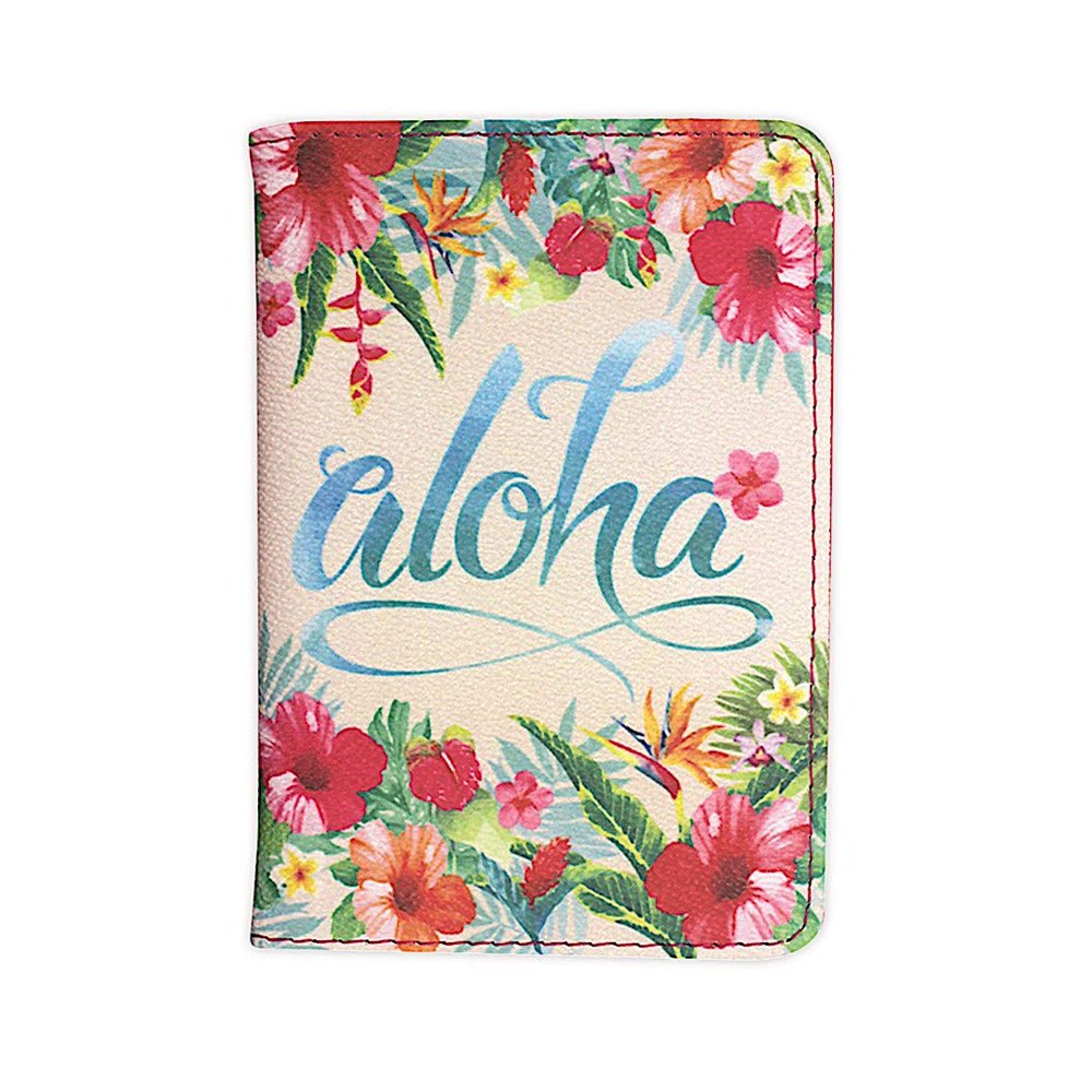Island Heritage Island Heritage Hawaiian Style Passport Holder Aloha