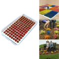 thumbnail image 1 of VONKY Artificial DIY Miniature Flower Cluster Model for Decoration Red, 1 of 9