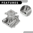 thumbnail image 4 of Bomba de agua Unique Bargains para Chevrolet Tracker 1999-2008 No.1740077810/1740077812/1740077813 con kit de juntas, 4 of 6