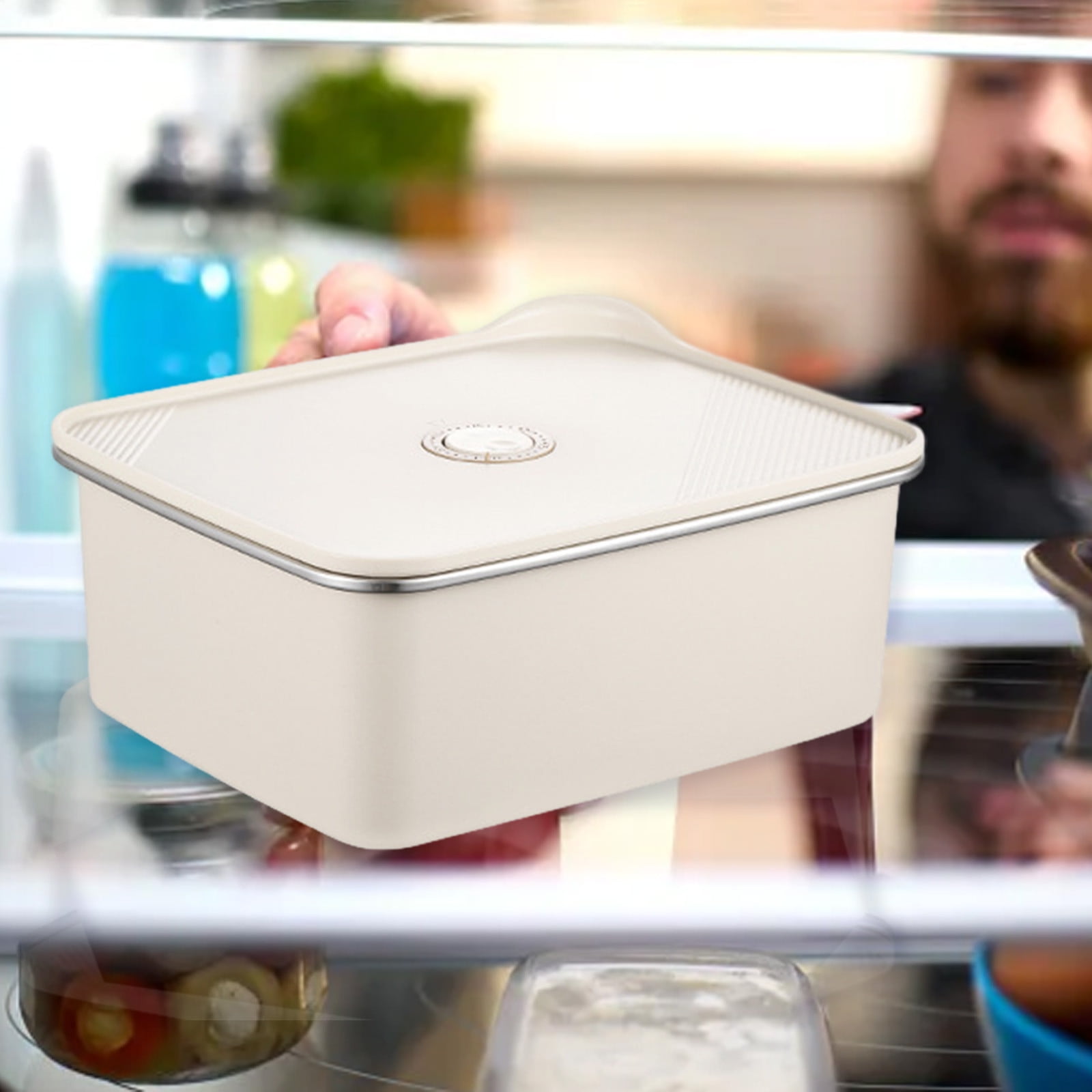 Food Storage and Transport Microwaveable Stainless Steel Airtight Storage Container