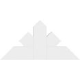 thumbnail image 2 of 36"W x 18"H x 2"D x 6"F, 12/12 Pitch, Richland Architectural Grade PVC Gable Bracket, 2 of 8